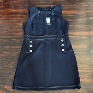 Tommy Hilfiger Navy Blue Sleeveless Dress (14)